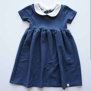 Lulu+Roo Peter Pan dress in (midnight blue) 4 NWT
